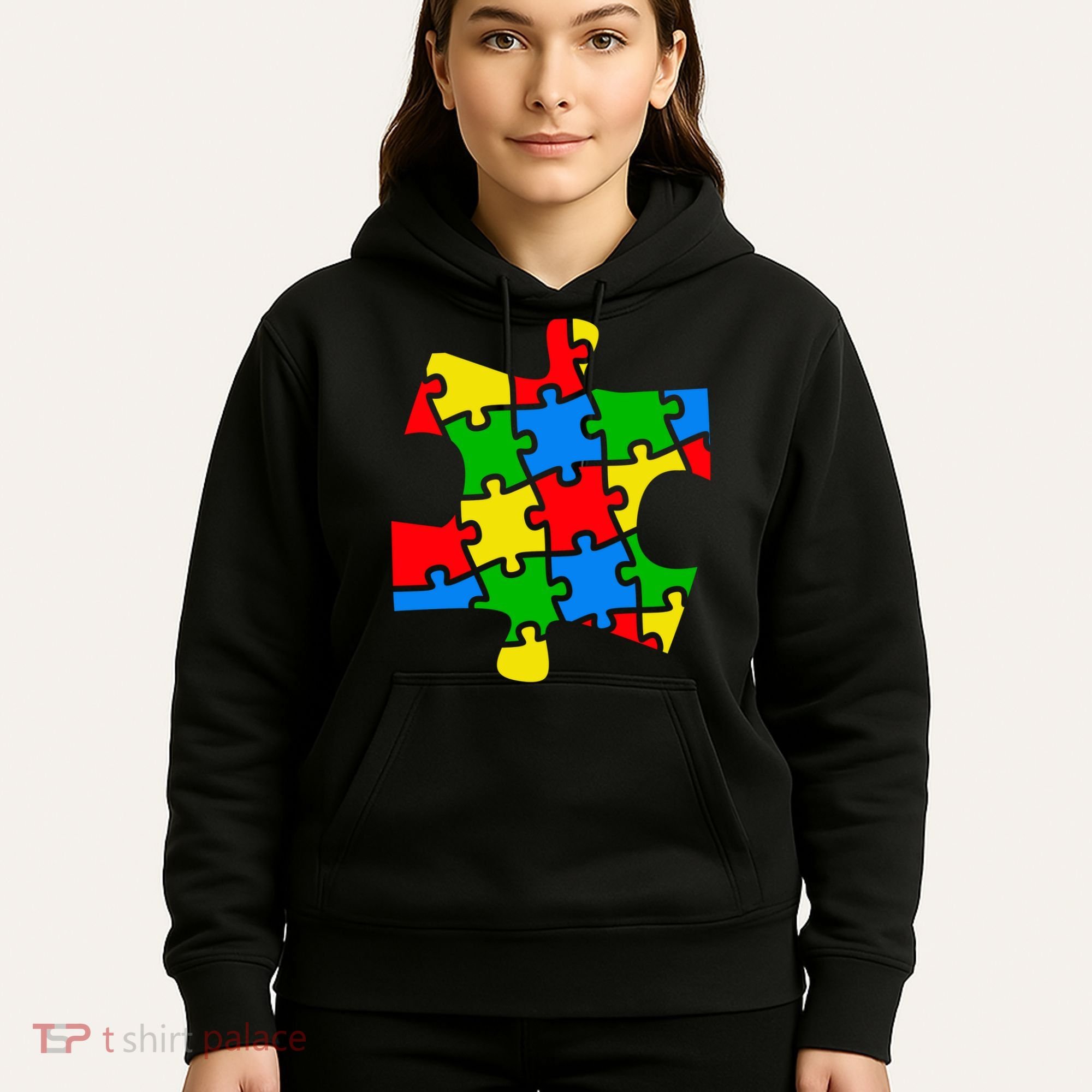 Autism Awareness Puzzle Piece Hoodie