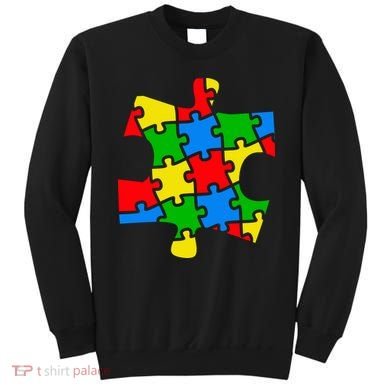 Autism Awareness Puzzle Piece Sweatshirt