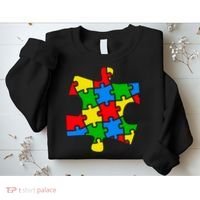 Autism Awareness Puzzle Piece Sweatshirt thumb 2