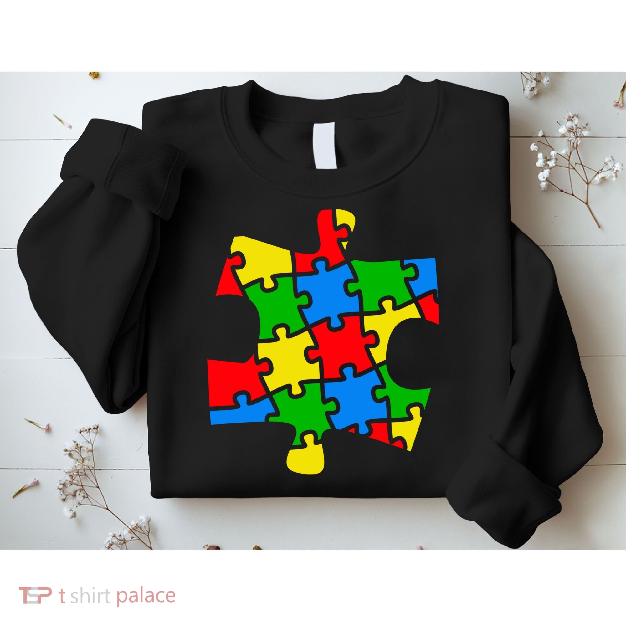 Autism Awareness Puzzle Piece Sweatshirt