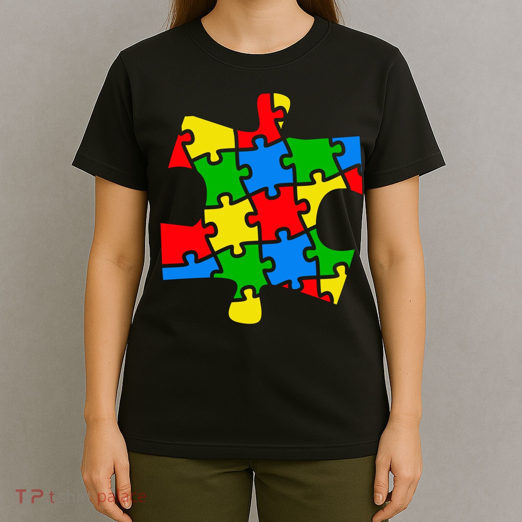 Autism Awareness Puzzle Piece T-Shirt
