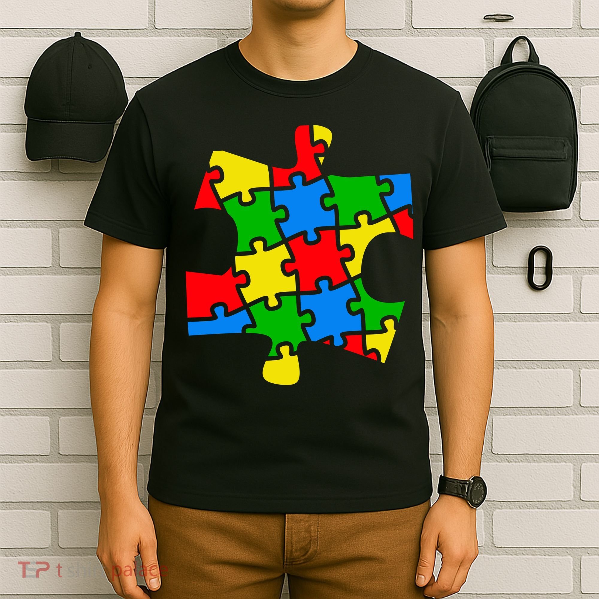 Autism Awareness Puzzle Piece T-Shirt