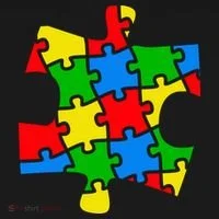Autism Awareness Puzzle Piece Women's Hoodie thumb 2