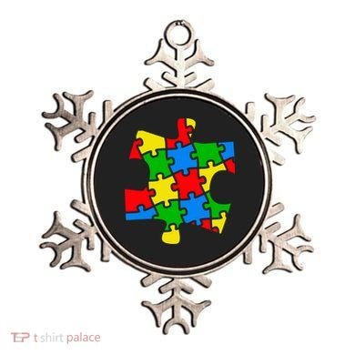 Autism Awareness Puzzle Piece Ornament