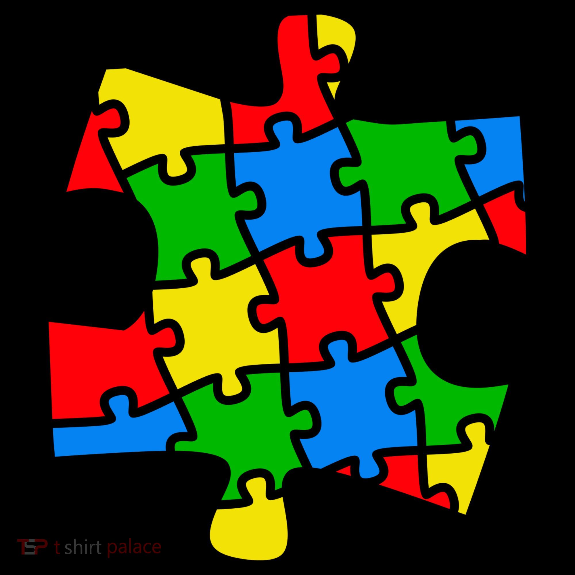 Autism Awareness Puzzle Piece Ornament