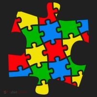 Autism Awareness Puzzle Piece Hat thumb 2
