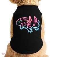 Axolotl Animal Pop Art Cute Axolotl Lover Doggie Tank thumb 0