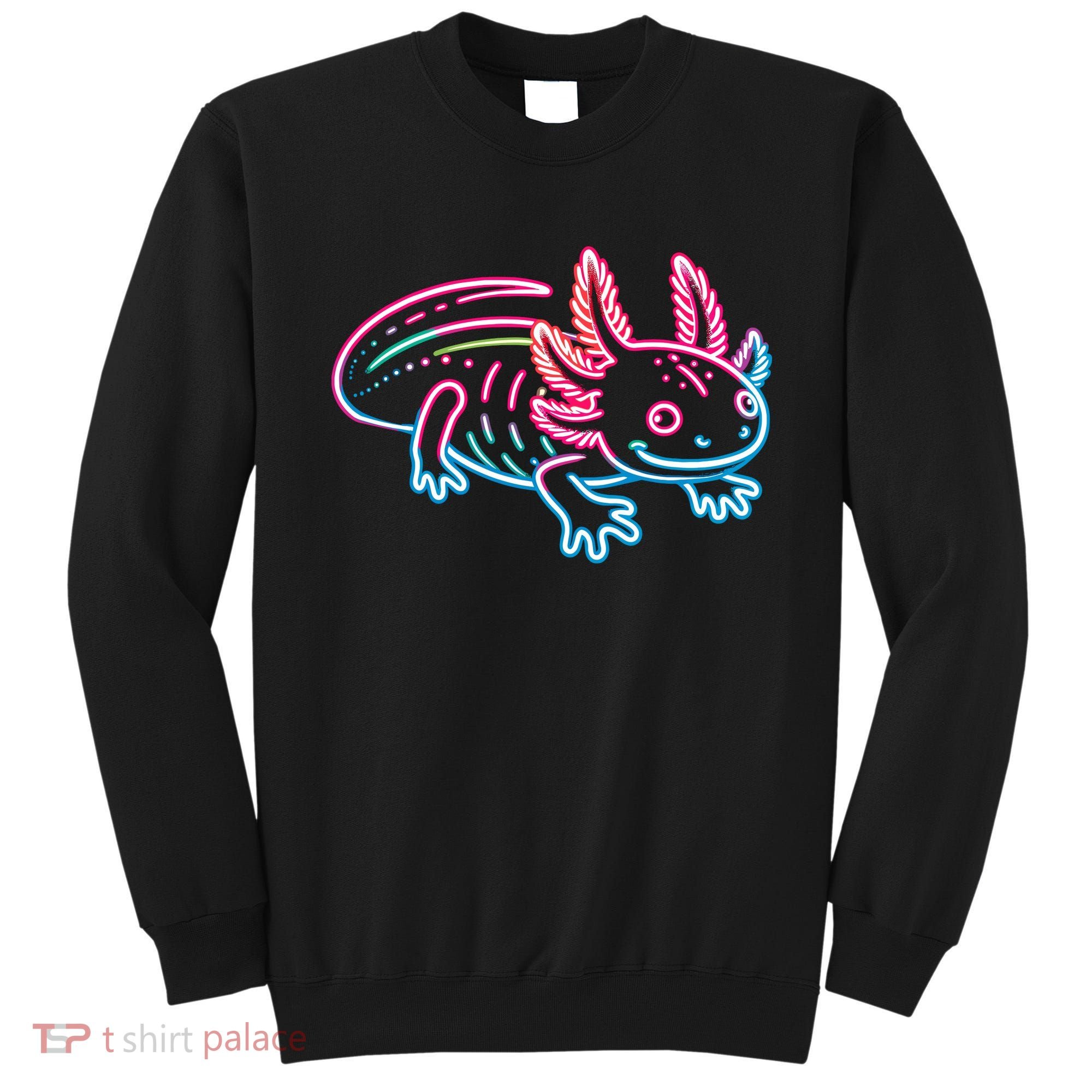 Axolotl Animal Pop Art Cute Axolotl Lover Sweatshirt