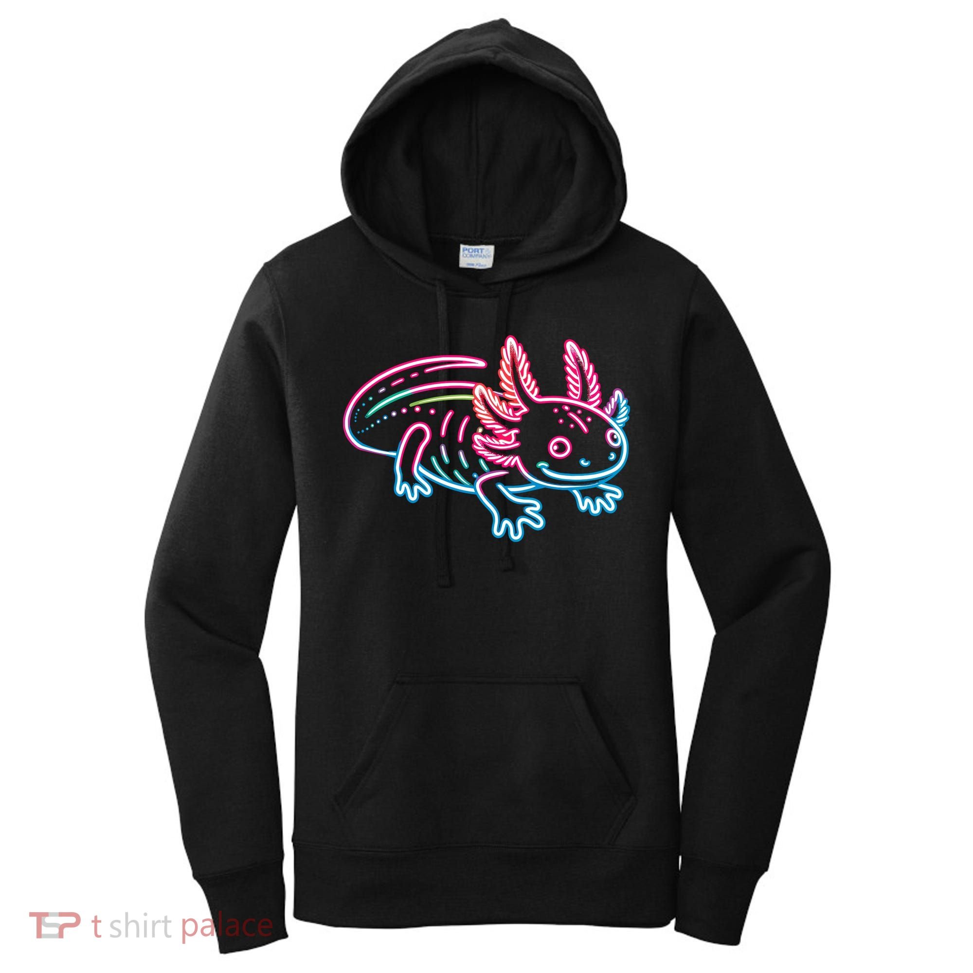 Axolotl Animal Pop Art Cute Axolotl Lover Women's Hoodie