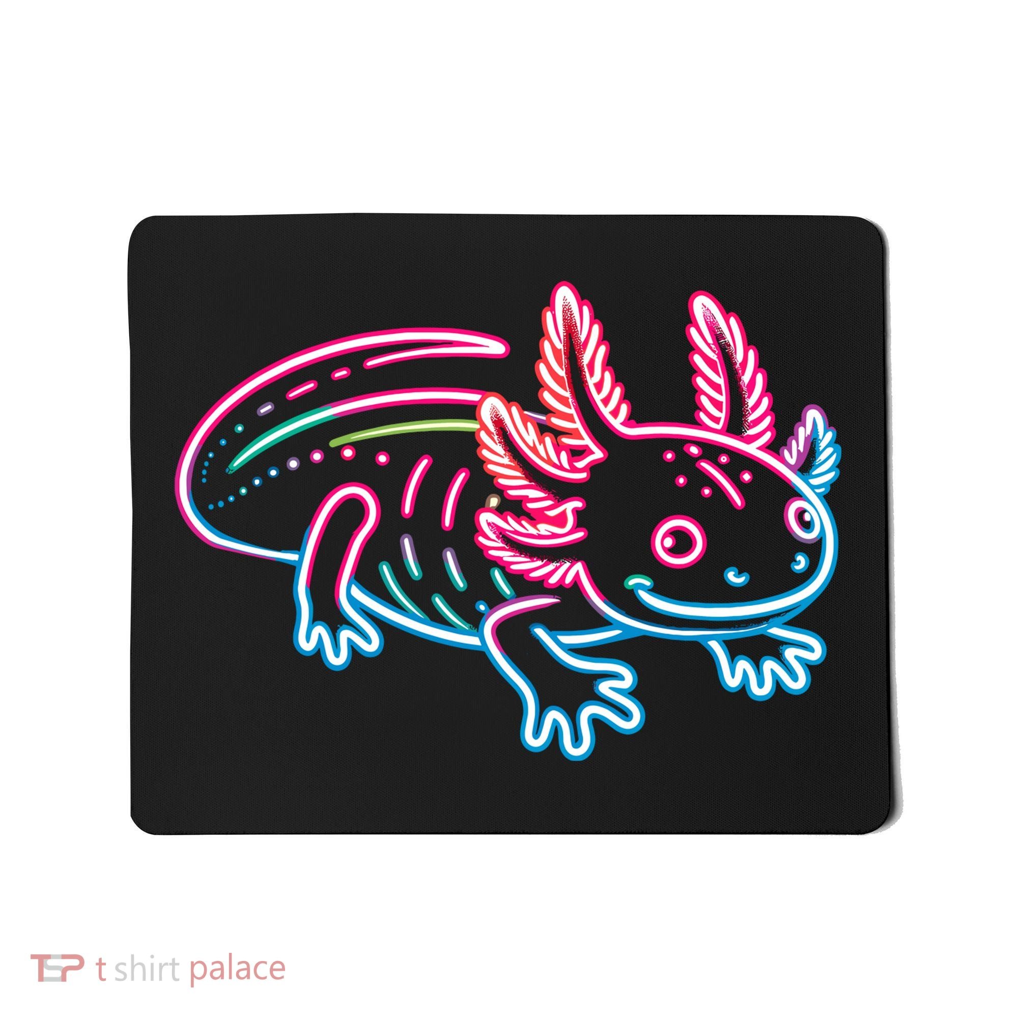 Axolotl Animal Pop Art Cute Axolotl Lover Mousepad