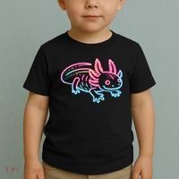 Axolotl Animal Pop Art Cute Axolotl Lover Toddler T-Shirt thumb 2
