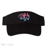 Axolotl Animal Pop Art Cute Axolotl Lover Visor thumb 0