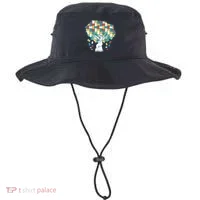 Autism Awareness Puzzle Tree Bucket Hat thumb 0