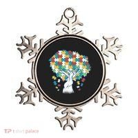 Autism Awareness Puzzle Tree Ornament thumb 0