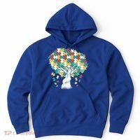 Autism Awareness Puzzle Tree Hoodie thumb 0