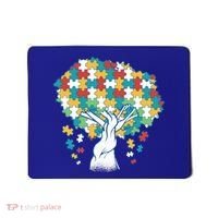 Autism Awareness Puzzle Tree Mousepad thumb 0