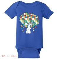 Autism Awareness Puzzle Tree Baby Bodysuit thumb 0