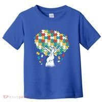 Autism Awareness Puzzle Tree Toddler T-Shirt thumb 0