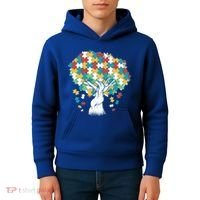 Autism Awareness Puzzle Tree Kids Hoodie thumb 4