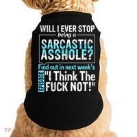 Asshole Assholes Potty Mouth Vulgar Profanity Fun Gag Gift Doggie Tank thumb 0