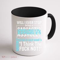 Asshole Assholes Potty Mouth Vulgar Profanity Fun Gag Gift Coffee Mug thumb 1