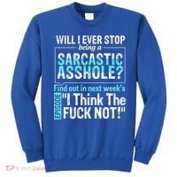 Asshole Assholes Potty Mouth Vulgar Profanity Fun Gag Gift Sweatshirt thumb 0