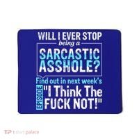 Asshole Assholes Potty Mouth Vulgar Profanity Fun Gag Gift Mousepad thumb 0