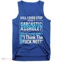 Asshole Assholes Potty Mouth Vulgar Profanity Fun Gag Gift Tank Top thumb 0