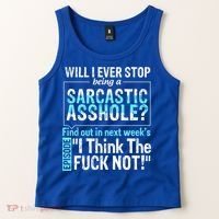 Asshole Assholes Potty Mouth Vulgar Profanity Fun Gag Gift Tank Top thumb 2