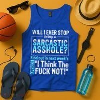 Asshole Assholes Potty Mouth Vulgar Profanity Fun Gag Gift Tank Top thumb 4