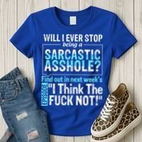 Asshole Assholes Potty Mouth Vulgar Profanity Fun Gag Gift Women's T-Shirt thumb 3