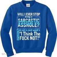 Asshole Assholes Potty Mouth Vulgar Profanity Fun Gag Gift Kids Sweatshirt thumb 0