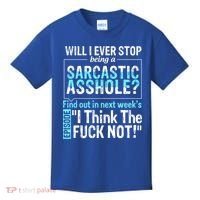 Asshole Assholes Potty Mouth Vulgar Profanity Fun Gag Gift Kids T-Shirt thumb 0