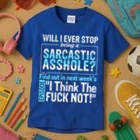 Asshole Assholes Potty Mouth Vulgar Profanity Fun Gag Gift Kids T-Shirt thumb 3