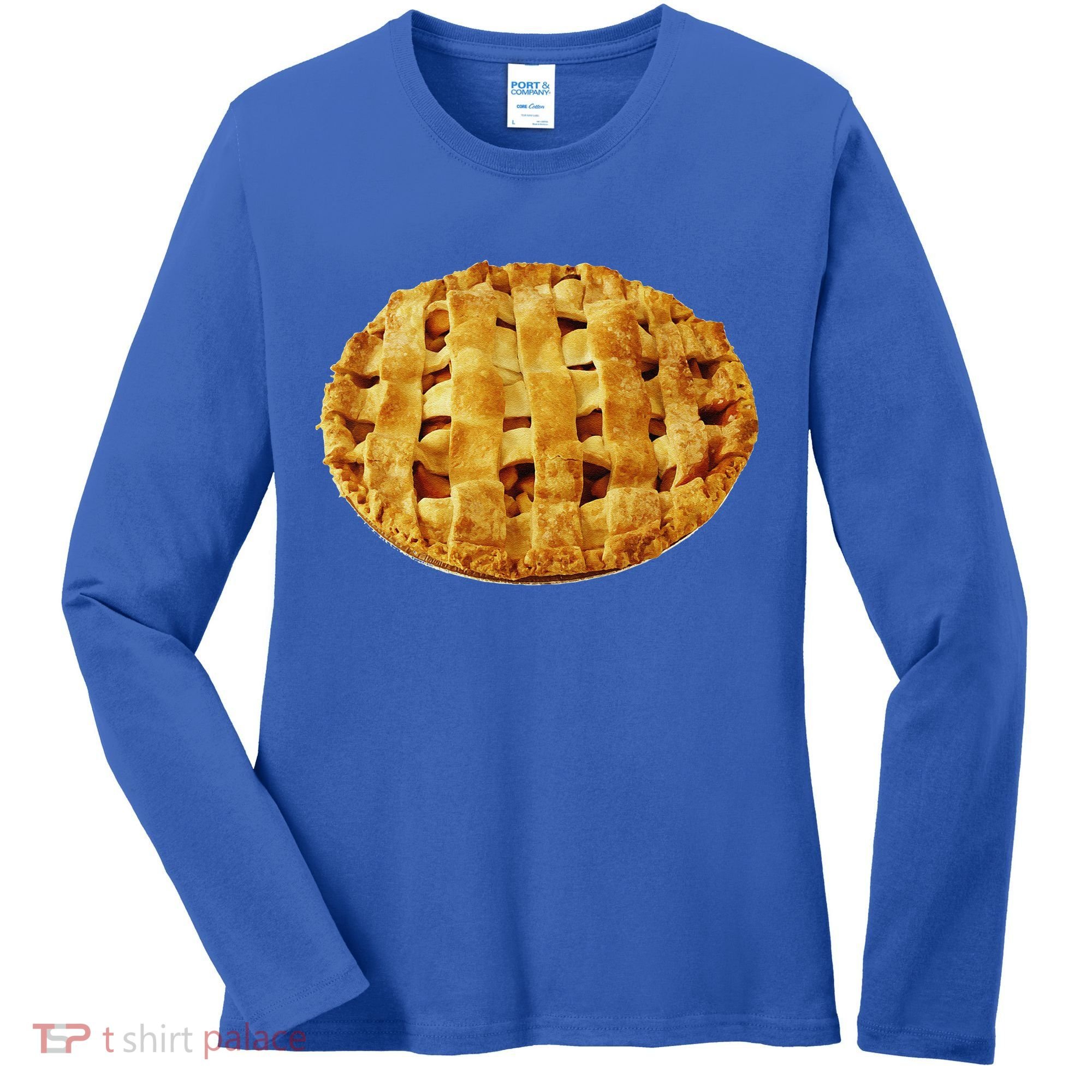 American Apple Pie Halloween Costume Women's Long Sleeve Shirt