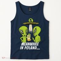 Alien Abduction Pierogi Polish Food Poland Polonia Tank Top thumb 2