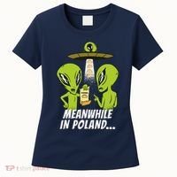 Alien Abduction Pierogi Polish Food Poland Polonia Women's T-Shirt thumb 0