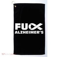 Alzheimer's Awareness Products Purple Support ALZ Golf Towel thumb 0