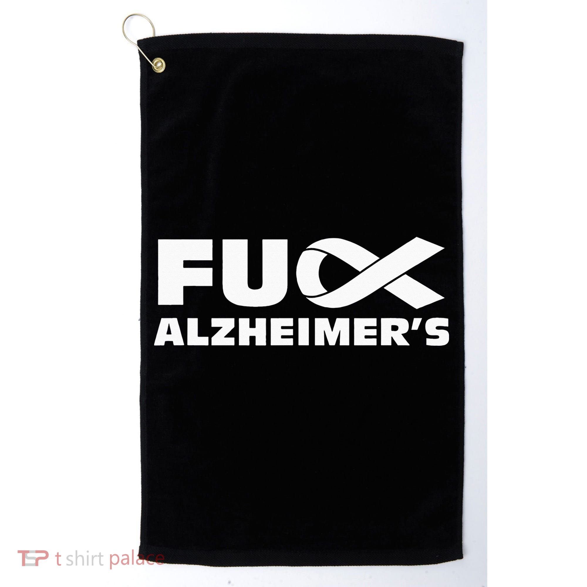 Alzheimer's Awareness Products Purple Support ALZ Golf Towel
