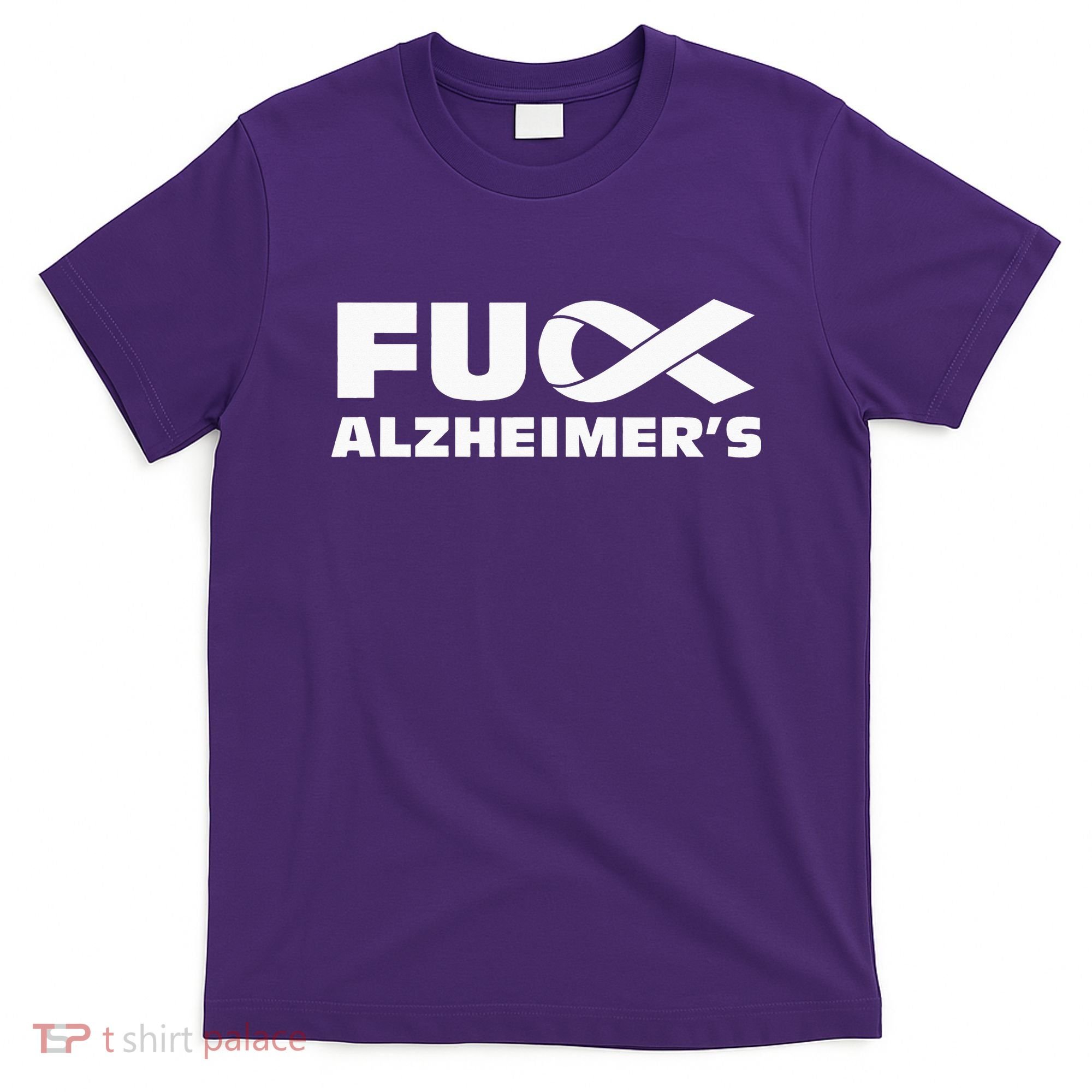 Alzheimer's Awareness Products Purple Support ALZ T-Shirt