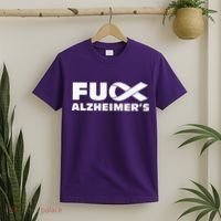 Alzheimer's Awareness Products Purple Support ALZ T-Shirt thumb 2