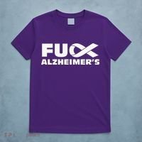 Alzheimer's Awareness Products Purple Support ALZ T-Shirt thumb 5