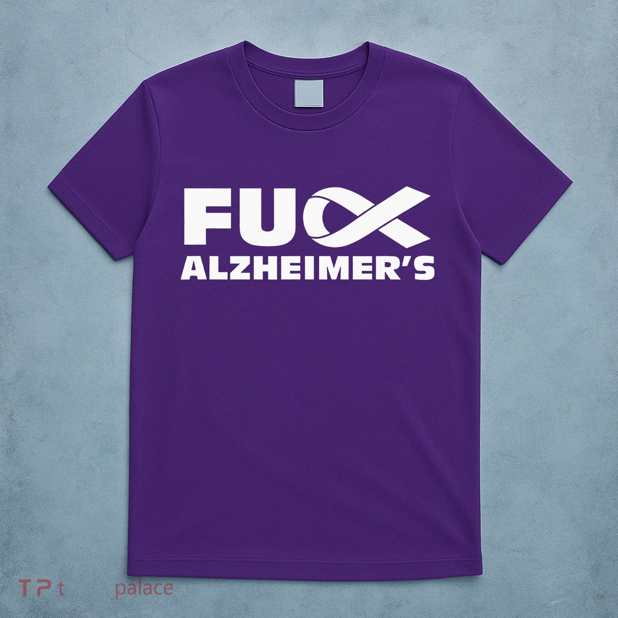 Alzheimer's Awareness Products Purple Support ALZ T-Shirt