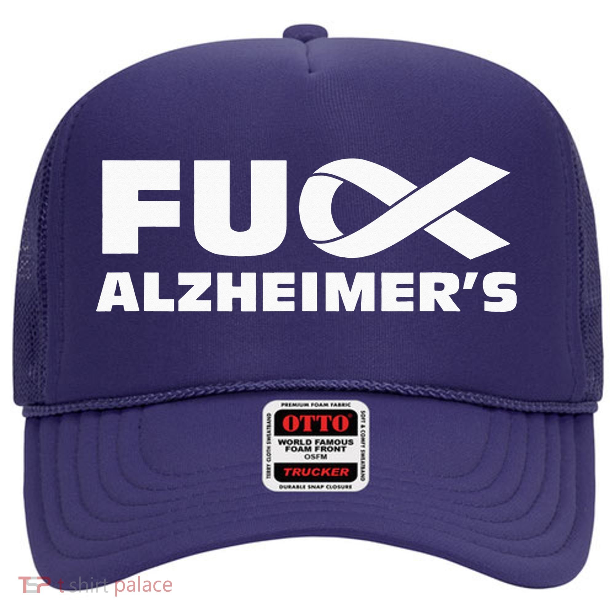 Alzheimer's Awareness Products Purple Support ALZ Hat