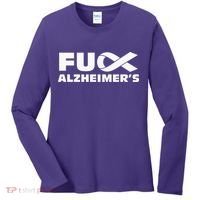 Alzheimer's Awareness Products Purple Support ALZ Women's Long Sleeve Shirt thumb 0