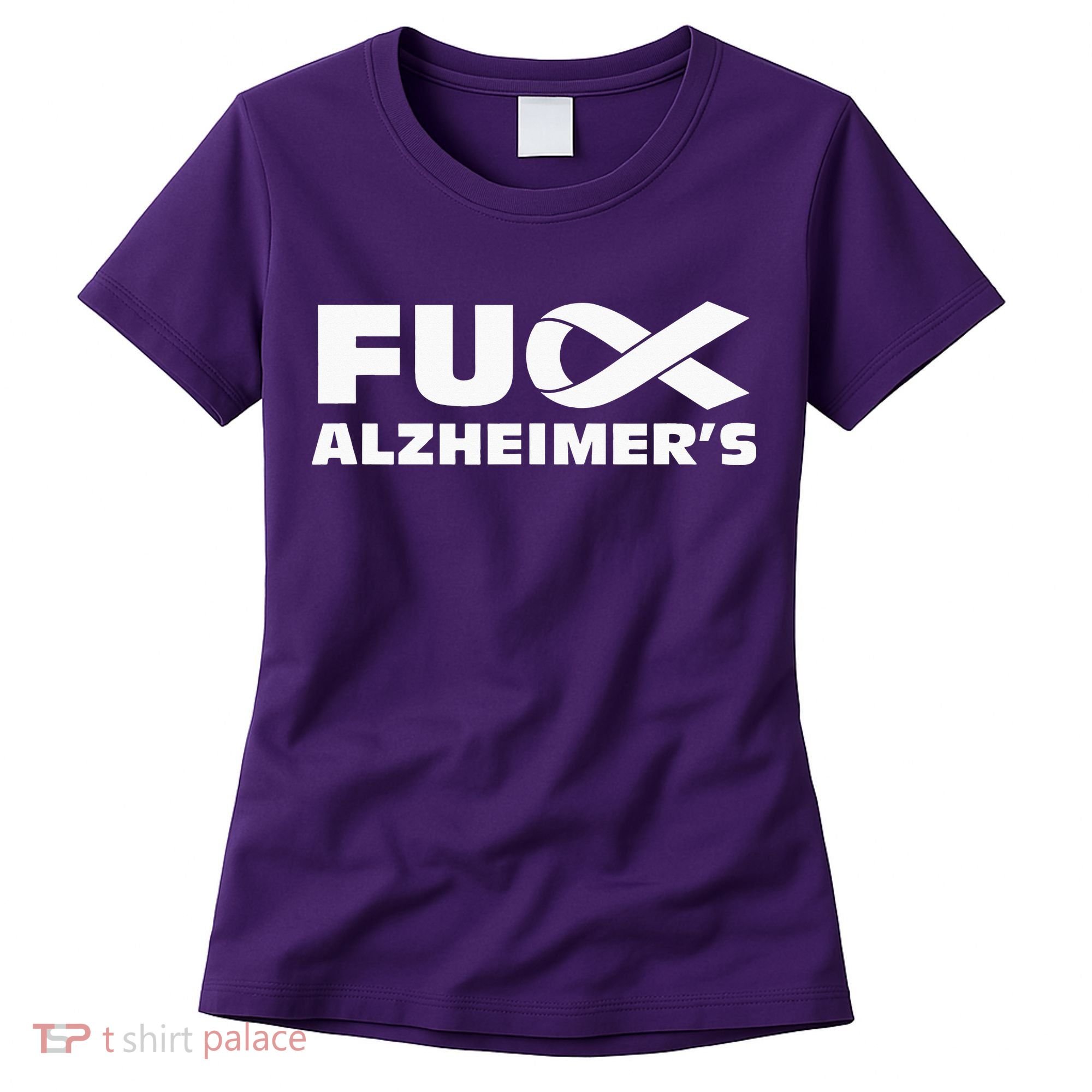 Alzheimer's Awareness Products Purple Support ALZ Women's T-Shirt