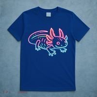 Axolotl Animal Pop Art Cute Axolotl Lover T-Shirt thumb 5
