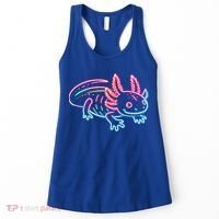 Axolotl Animal Pop Art Cute Axolotl Lover Women's Tank Top thumb 0