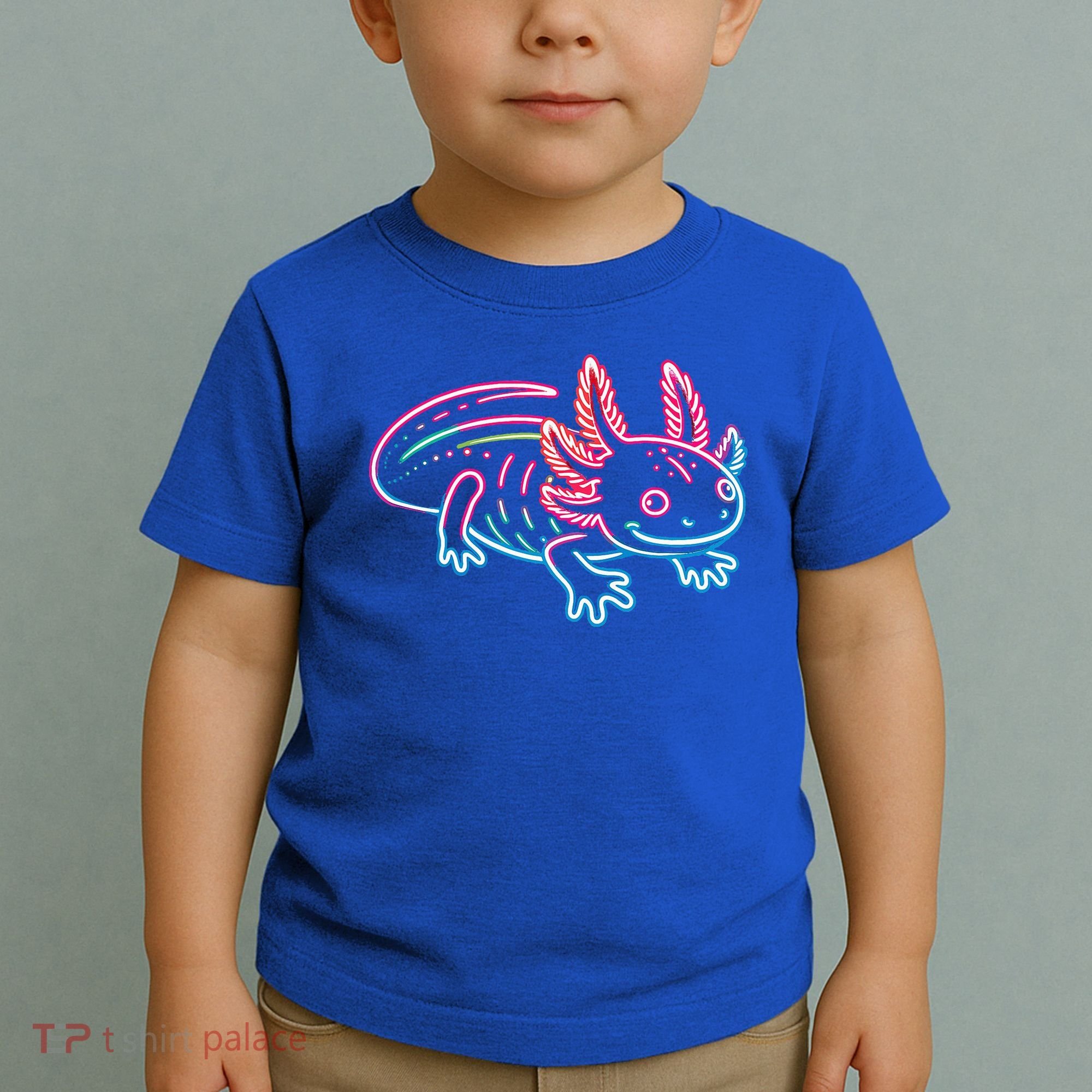 Axolotl Animal Pop Art Cute Axolotl Lover Toddler T-Shirt