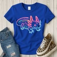 Axolotl Animal Pop Art Cute Axolotl Lover Women's T-Shirt thumb 3